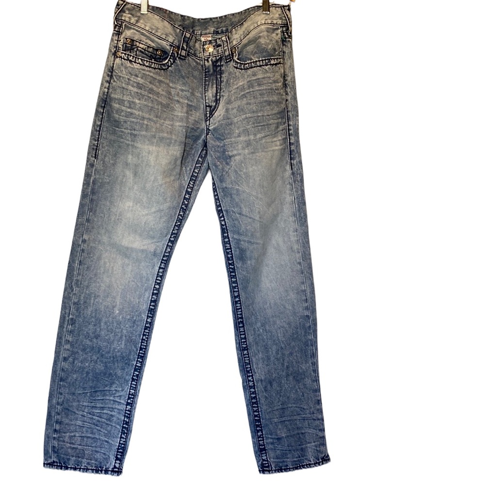 True Religion World Tour Fashion For The Senses Section Skinny Seat Men Size 34